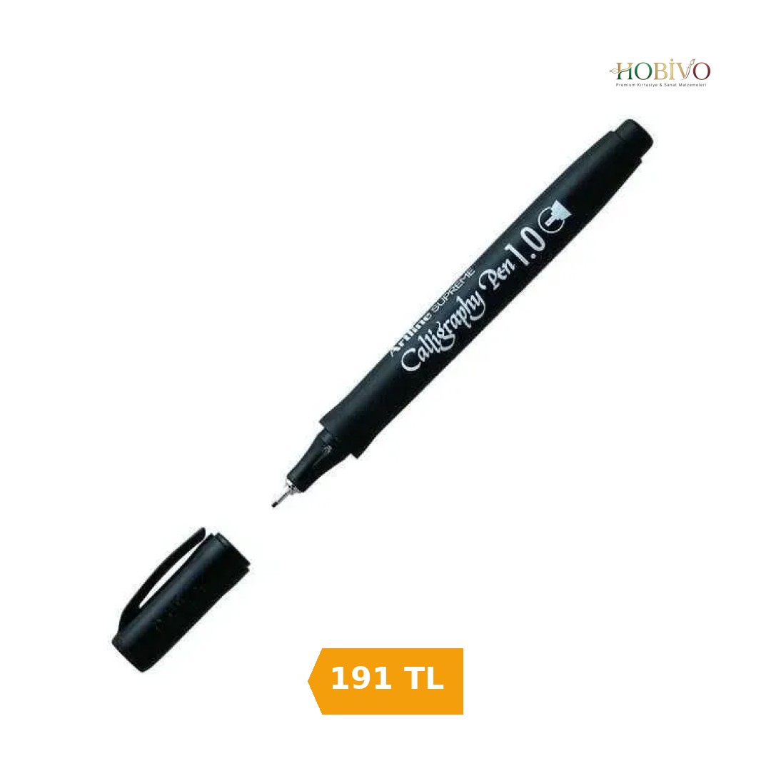 Artline Supreme Kaligrafi Kalemi 1.0 mm. Siyah