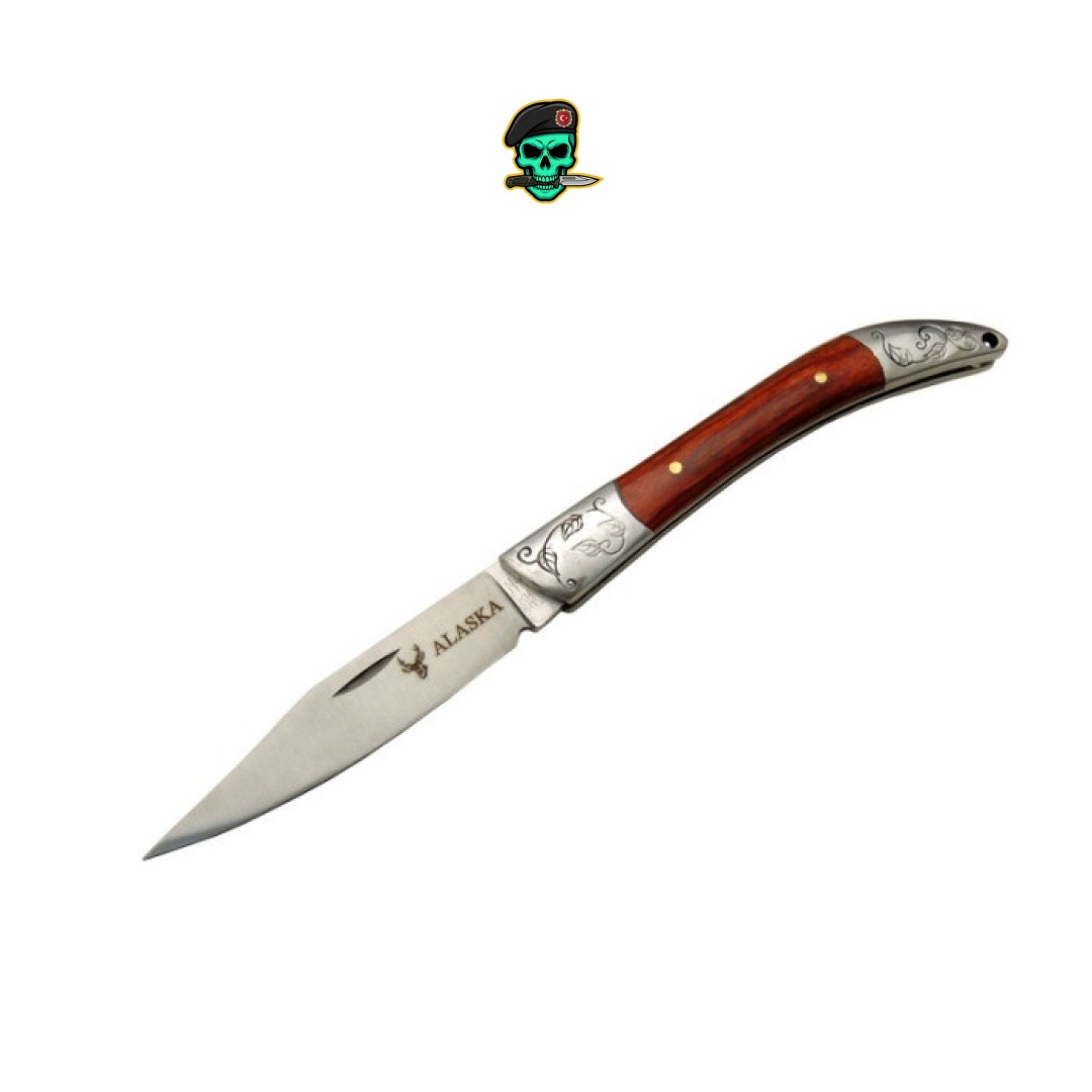 Alaska Çelik Çakı Gül – 17,5 cm İnce ve Şık Çekiç