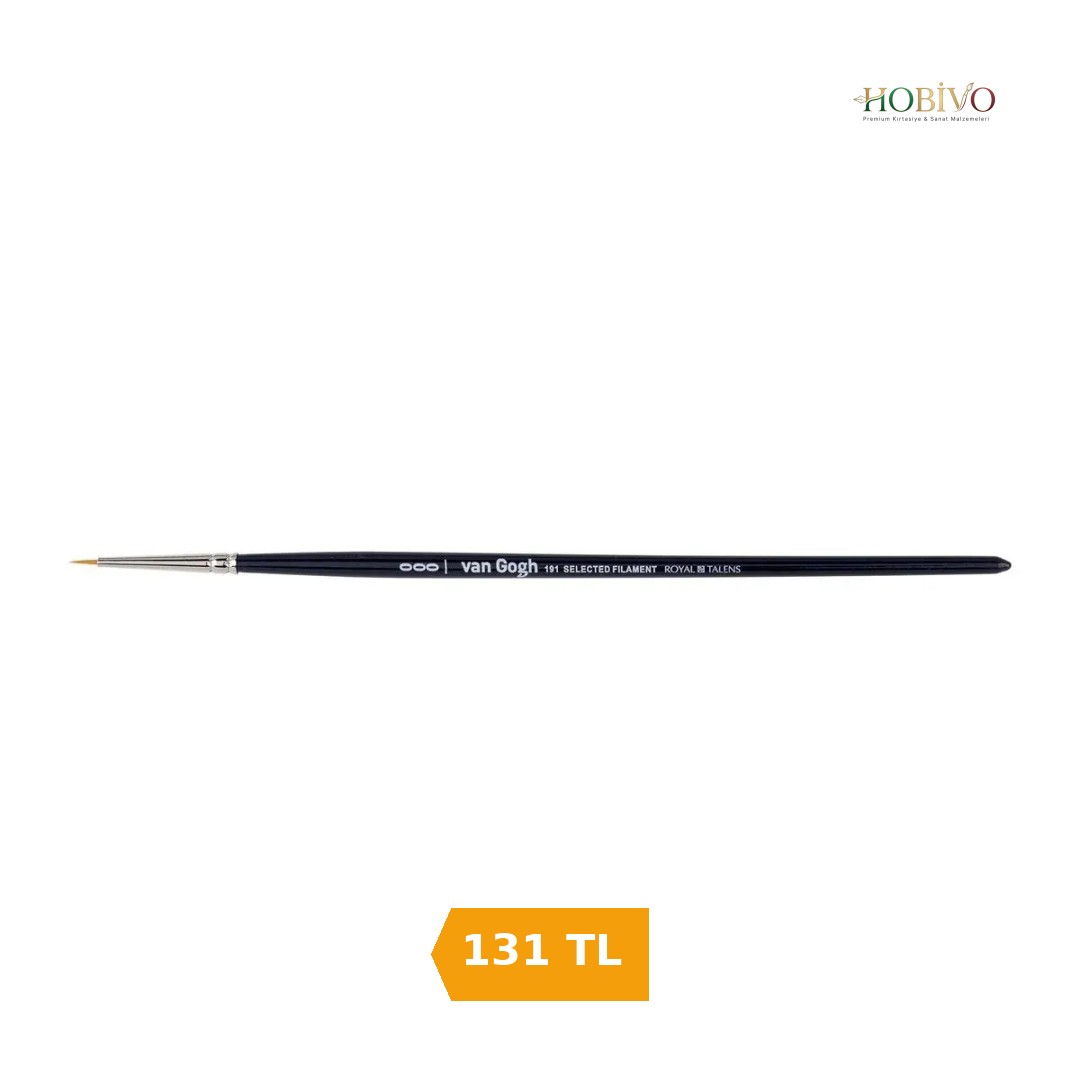 Talens Van Gogh 191 Seri Yuvarlak Uçlu Sulu Boya Fırçası No: 3/0