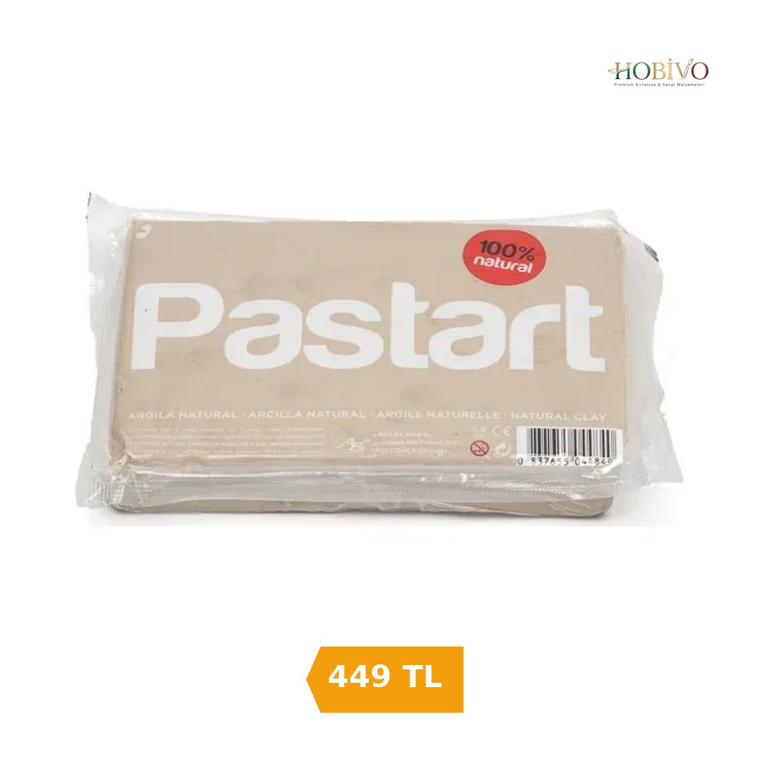 Pastart Doğal Seramik Model Hamuru (Kili) 5 kg. BEYAZ